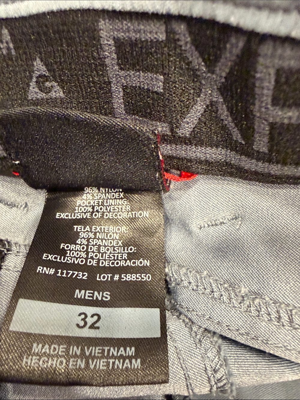 Gerry Men's Gray Hybrid Shorts with Integrated Belt - Picture 13 of 13